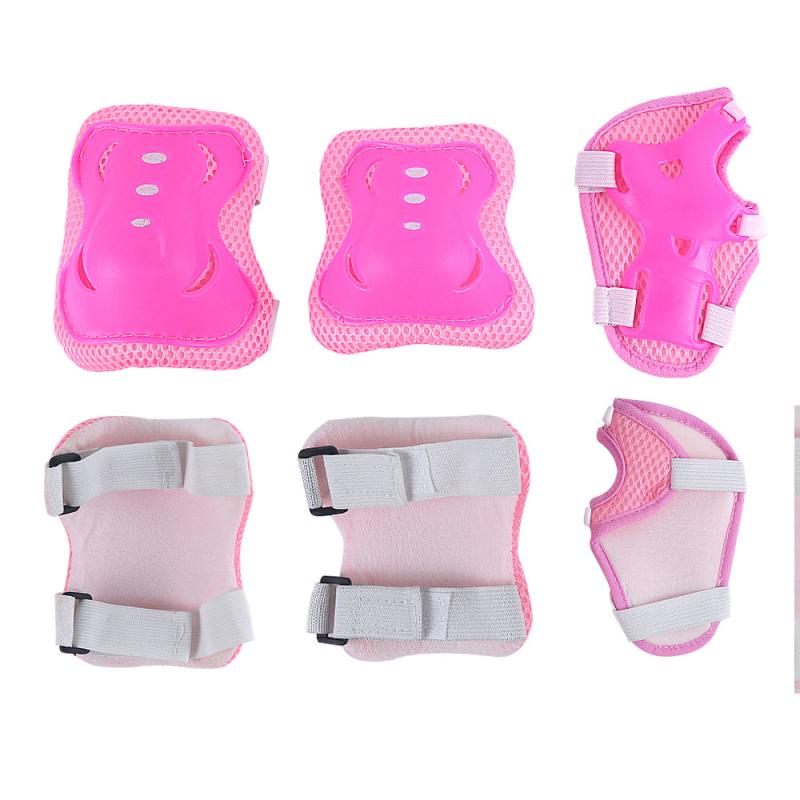 Children Knee Pads Kids Kneelet Wrister Coordinates Skate Protective Gear Protection Knee Wrist For Cycling Skateboard
