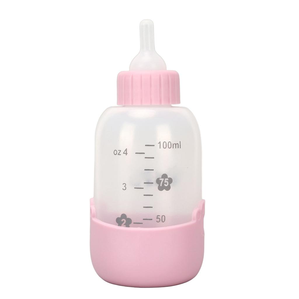 Pet Feeding Bottle Kits Professional Soft Silicone Nipple Nursing Feeding Bottle for Newborn