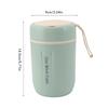 600ml Thermal Soup Cup Safety Cover Food Container Portable Insulated Food Jar  For Travel