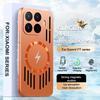 Ultra-thin Heat Dissipation Case For XIAOMI 17T 17TPro Magnetic Wireless Charging Metallic Paint Hard PC Cover For MI17T Pro