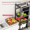 Naijiang Multi-functional Kitchen Storage Rack with Baskets