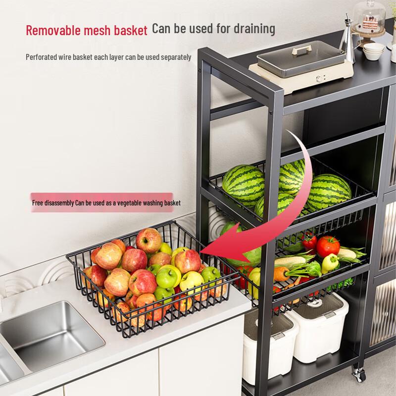 Naijiang Multi-functional Kitchen Storage Rack with Baskets