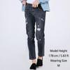 Ripped Jeans for Men Denim Pants Korea Fashion