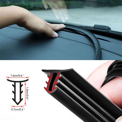 Car Soundproof Rubber Seal Dashboard Sealing Strip For LADA Priora Kalina Granta Vesta X-Ray For Kia Rio Solaris For Ford Cruze