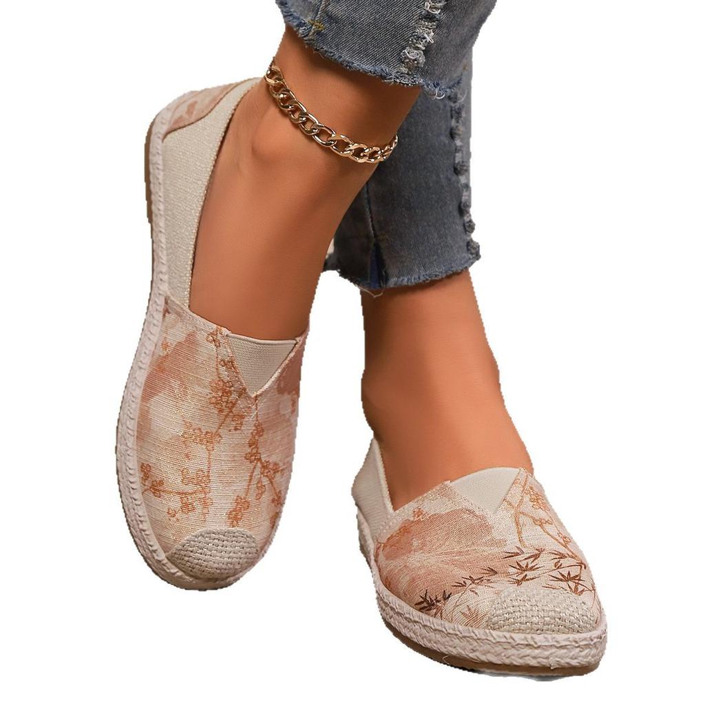 2025 buty damskie casualowe buty płócienne buty pojedyncze buty płócienne oddychające wygodne miękka podeszwa jeden pedał