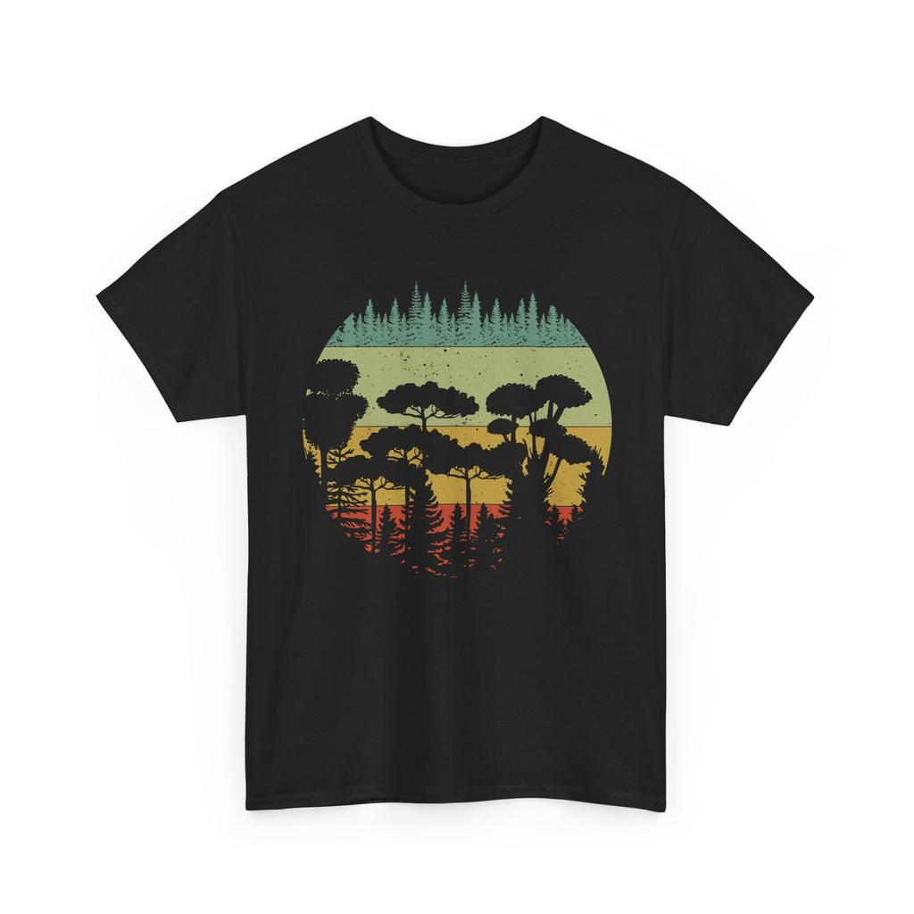 Forest Trees T-Shirt, Wildlife Lovers Alaska Nature Women Men Shirt