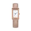 Jeieseutina Nuovo Tempo Rectangle Leather Watch (Jwt2Le5Bs502Rgpk0)