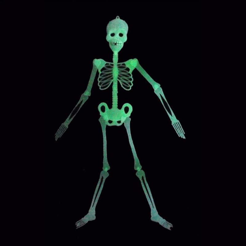 Premium Quality Luminous Hanging Human Skeleton Ideal For Halloween And Party Decor