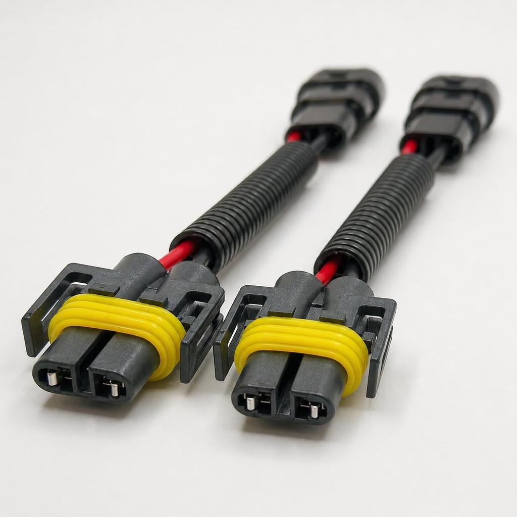 Convert HB4(9006) To H11/H8/H9/H16 Conversion Connector (HB4->H11)