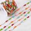 0.5M 1M Stainless Steels Cute Enamel Octopus Gold Chains for DIY Necklaces Making Jewelry Findings Sea Bracelets Anklet Supplies
