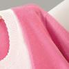 Tachi Women's Color-Block Faux-Layered Knit Sweater