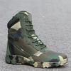 Fashion Outdoor Men's Boots High Top Python Camouflage Combat Boots Tactical Desert Boots Men Shoes  Motorcycle Boots Woman