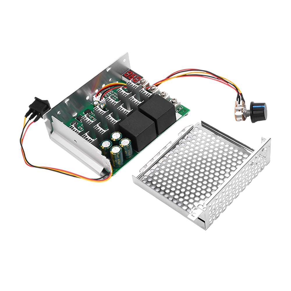 DC 10-55V Gleichstrommotor Drehzahlregler 12V 24V 36V 48V Hohe Leistung Antriebsmodul PWM Motor Drehzahlregler 60A Stromregler