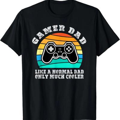 Video Gamer Daddy Shirt - Daddy Gaming I'm a Gamer Dad Funny T-Shirt