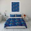 Colorful Happy Birthday Bedding Set Bedding Duvet Cover Set Duvet Cover Pillowcases (1 * Duvet Cover 2 * Pillowcases, without duvet insert)