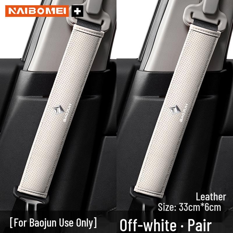 Car Seat Belt Shoulder Pad Protector for Baojun 560, 730, 510, 310, KiWi, RC3