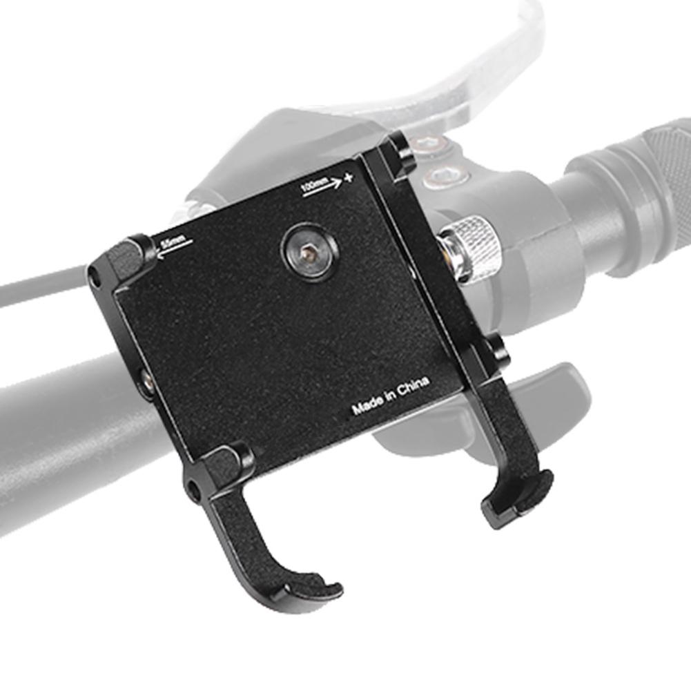 Aluminum Alloy Mobile Phone Stand Clip Navigation Bracket Holder for Motorcycle Bicycle