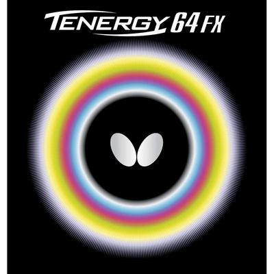 Butterfly Tischtennisbelag Tenergy 64 FX Back Soft Tension 05920 Schwarz Medium (Rotieren)