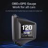 New A401 HUD OBD2+GPS On-board Computer Head Up Display Car Tachometer Turbo Oil Pressure RPM Water Temp Speedometer
