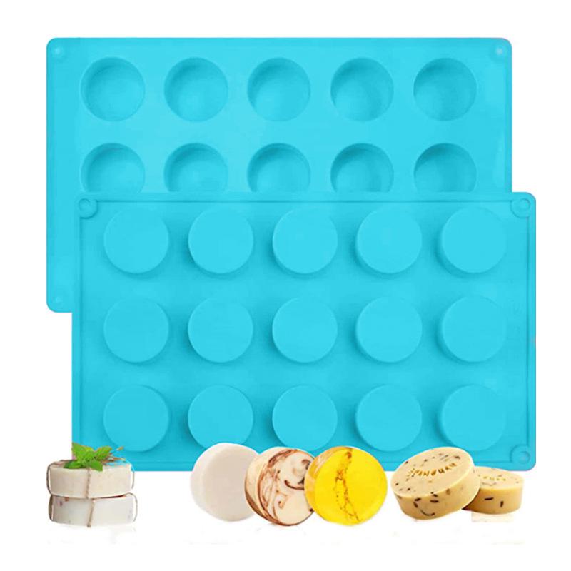 Cylindrical Cake Silicone Mold for Baking and Chocolate Desserts