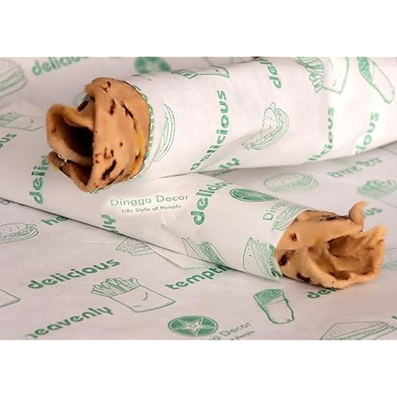 

Radiant 25 Meters Food Wrapping Paper, Re-heatable Non Stick Paper,Premium Non-Stick Butter Wrapping Paper White, 28 cm 0