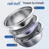 Gaiye Thickened 304 Stainless Steel Kitchen Strainer and Basin Set