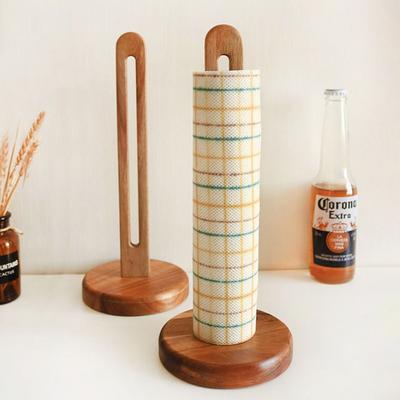 Massivholz Taschentuchhalter Modern Freistehend Rutschfest Serviettenablage Wasserdicht Langlebig Rollenpapier Aufbewahrungsregal Esstisch