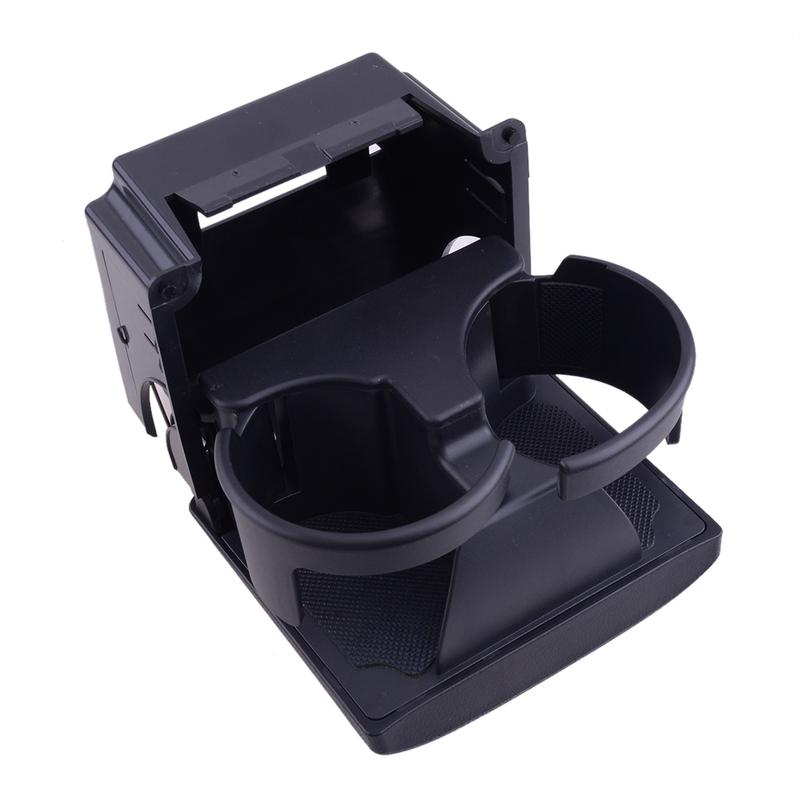 66150AG01CJC Black ABS Car Rear Console Cup Holder Insert Fit For Subaru Outback Legacy 2005 2006 2007 2008 2009