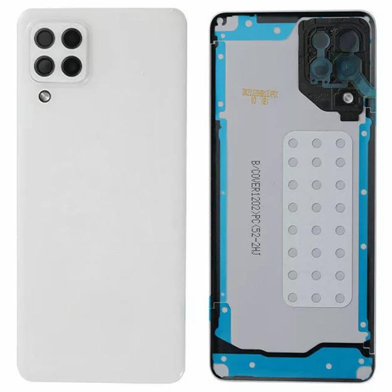 For Samsung Galaxy A22 4G (EU Version) A225 Battery Housing with Adhesive Sticker+Camera Lens Cover (Without Logo)