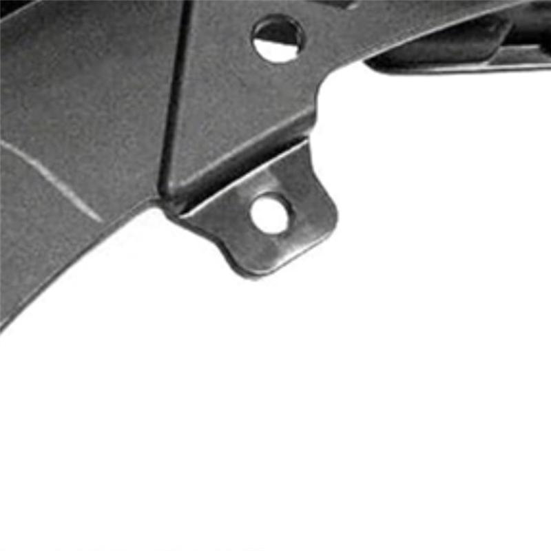 1Pair Car Rear Bumper Curved Bracket Cover A2058852923 A2058853023 For Mercedes-Benz C Class W205 2015- Bracket Base чёрный