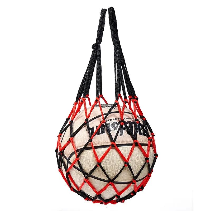 

1PC Football Net Bag Nylon Bold Storage Bag Single Ball Carry Portable Equipment Outdoor Sports Soccer Basketball Volleyball Bag