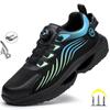 Latest  Security Work Safety Shoes For Men Rotating Button Indestructible Sneakers Steel Toe Puncture-Proof Male Boots