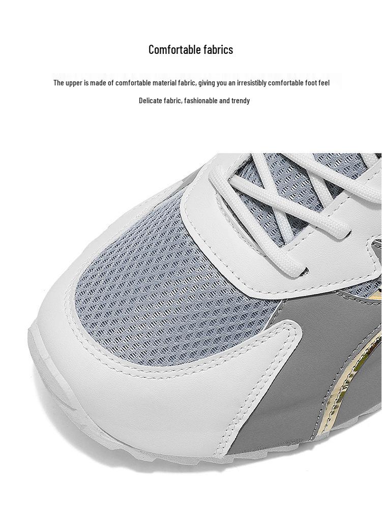 Men's Breathable Mesh Sneakers - Trendy Korean Style Casual Shoes with Soft Sole