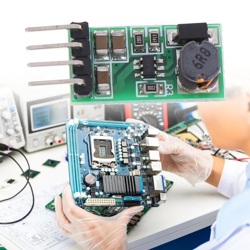 3Pcs 3.3V 3.7V 5V 6V 5V to 12V Adjustable Stepping Up Converter Module Adjustable Regulator for Power Supply