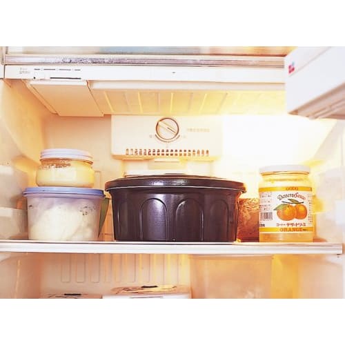 Arita Ware Far-Infrared Ceramics Rice Storage Container, Ohitsu-kun S-40B