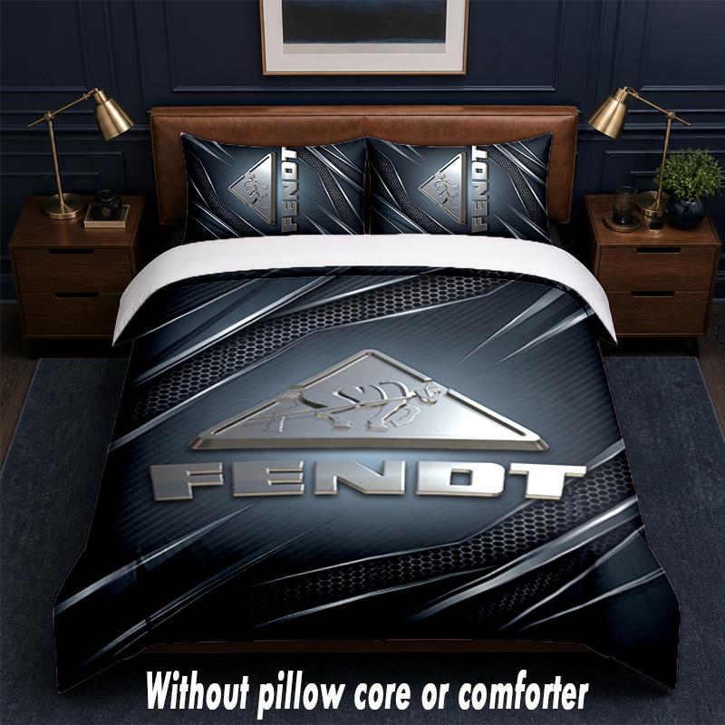 Set Biancheria da Letto Design Fendt 1 Copripiumino + 2 Federe Morbido Traspirante Biancheria da Letto per la Casa