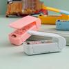 Mini Snack Sealer Machine: Compact Plastic Bag Food Preservation Vacuum Sealer