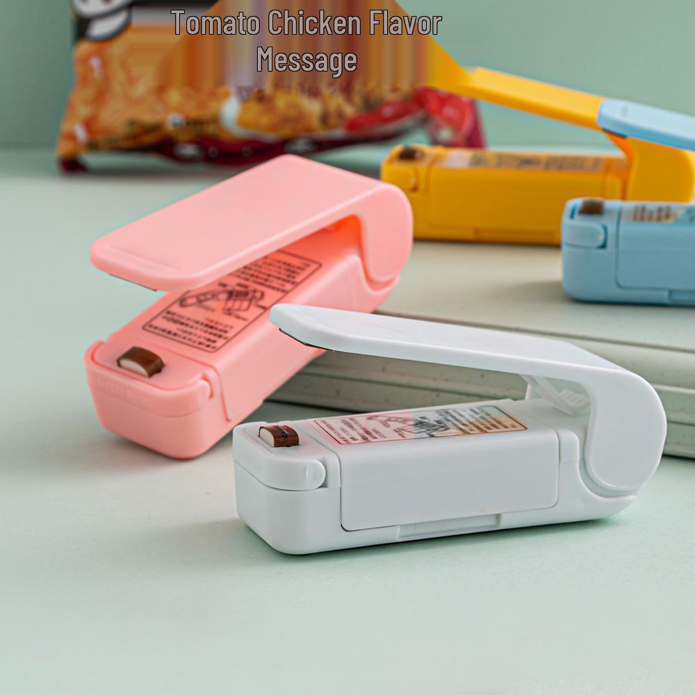 Mini Snack Sealer Machine: Compact Plastic Bag Food Preservation Vacuum Sealer