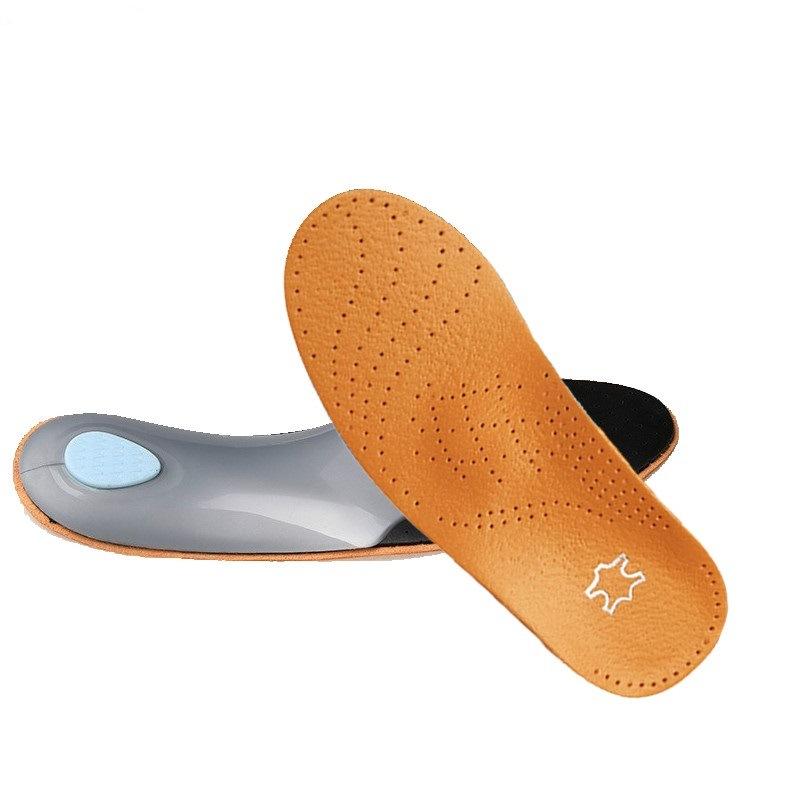 Men's and Women's Orthopedic Insole Leather Arch Support