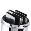 Stainless Steel Manual Onion Chopper Garlic Crusher Pressing Food Cutter Slicer