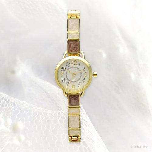 Fieldwork Women's Analog Watch with Metal Band, Nickel-Free, Gray, NF Deere YM089-4