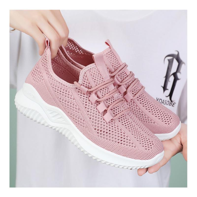 Modne Uniwersalne Nowe Wygodne Buty Sportowe Damskie z Miękką Podeszwą i Designem Jednej Stopy dla Łatwego Codziennego Użytku