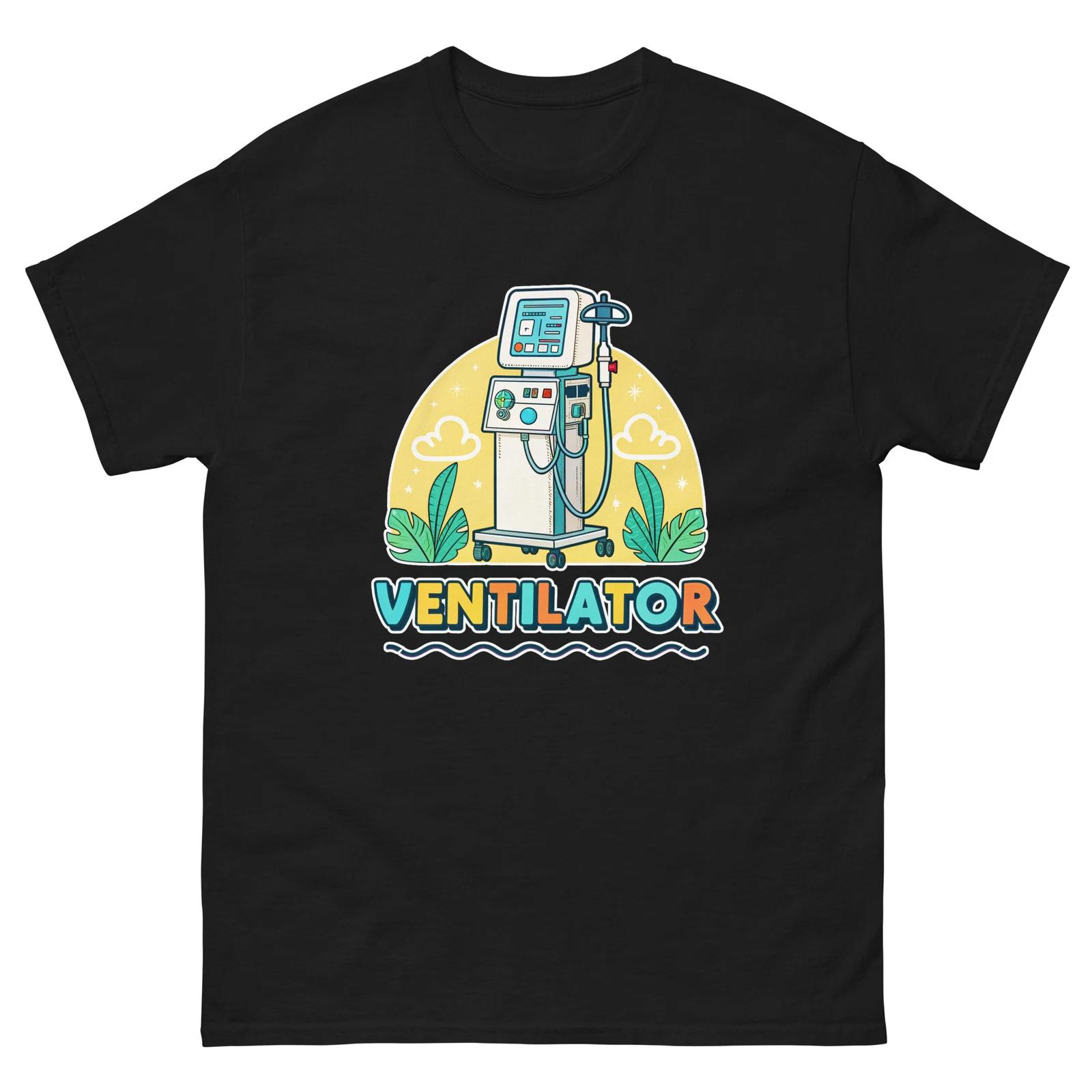 

Ventilator Hospital Health Medical Safety T-Shirt XL