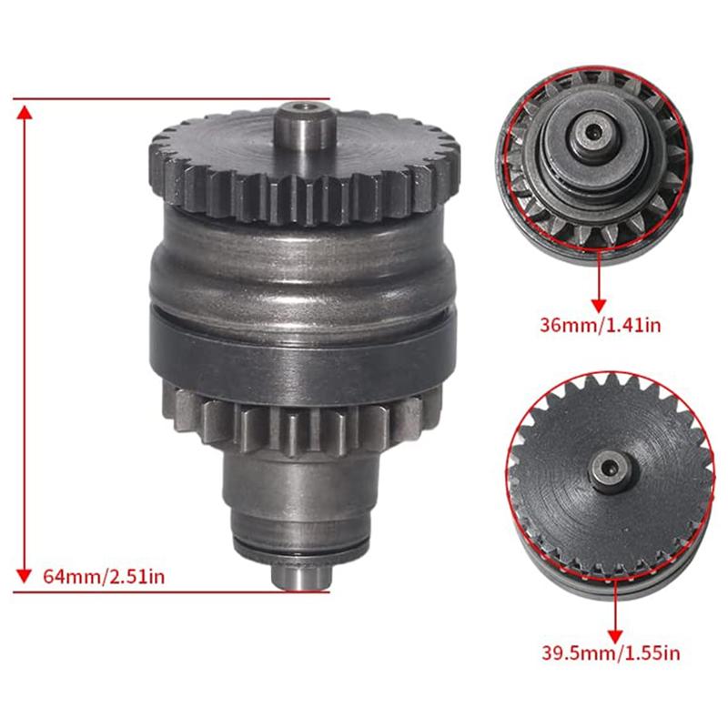 

Electric Starter Motor For KTM 250cc 300cc EXC Motorcycle Engine Parts Motor And Bendix Set Replace For 55140001100 55140026400 55140026400