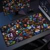 Anime Mauspads DOTA 2 Gummi Teppich Computerspiel Zubehör Groß Rutschfest Tapis De Souris Mauspads Schreibtischunterlage Schreibtischschutz