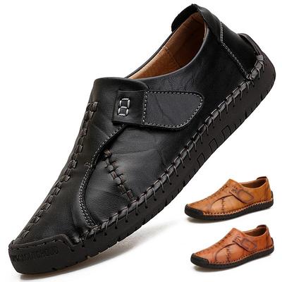 Übergröße Herrenschuhe, Lässige Lederschuhe, Bequeme und Trendige Schuhe, Herren Englische Bohnenschuhe, Herren Lässige Einzelne Schuhe
