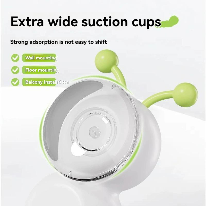 Electric cat teasing toy in the shape of a caterpillar, smart self-entertaining and boredom-relieving gadget, cat teasing stick