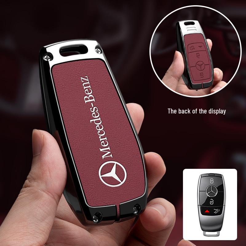 Mercedes High-End Schlüsselhülle für E300L, C260L, GLC, A200L, GLB, GLE