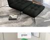 Lingge Tech Fabric Reclining Sofa Chair - Light Luxury for Living Room and Balcony