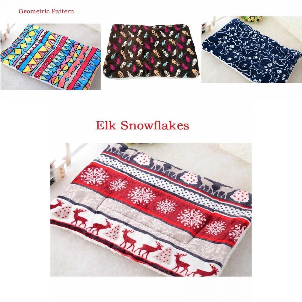 Luxurious Dog Bed Mattress Cushion Waterproof And Washable Double Sided Pet Pillow Mat